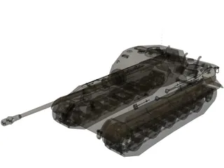 Tiger Tank 3D Model