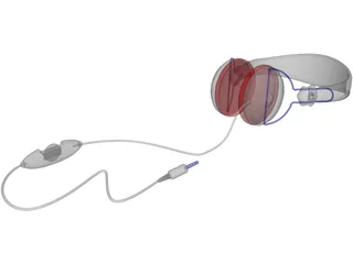 Senheisser Headphones 3D Model