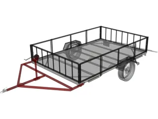 Multi-Purpose Trailer 3D Model