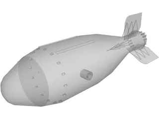 Tsar Bomba 3D Model