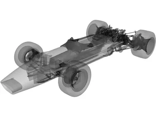 Lotus F1 3D Model