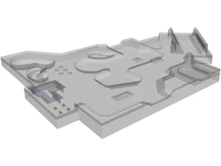 Skate Park 3D Model