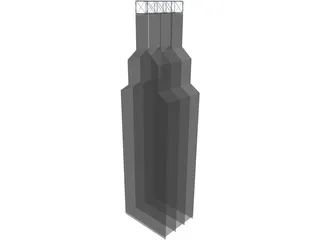 Grain Dryer 3D Model