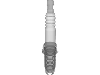 Spark Plug 3D Model