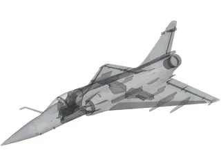 Dassault Mirage 2000 3D Model