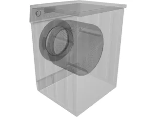Washing Machine Samsung 3D Model