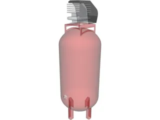 Craftsman Aircompressor 3D Model