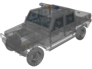 Jeep Agrale SUV 3D Model