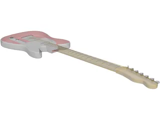 Guitar Electric 3D Model