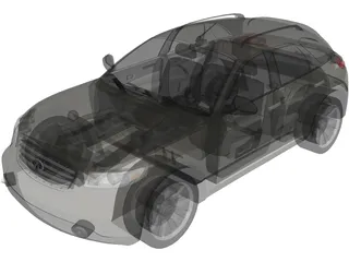 Infiniti FX45 3D Model