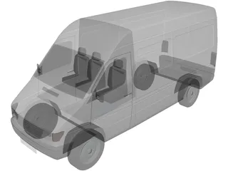 Mercedes-Benz Sprinter 3D Model