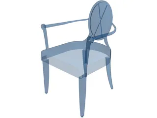 Chair Barbara Berry 3D Model