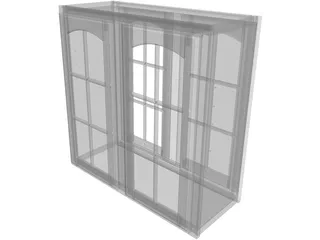 Cabinet Wall 3D Model