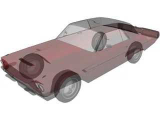 Ford Thunderbird (1964) 3D Model