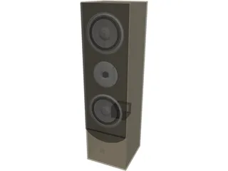 Cat Speaker 3 way  3D Model