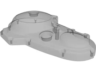 Clutch Cover 3D Model