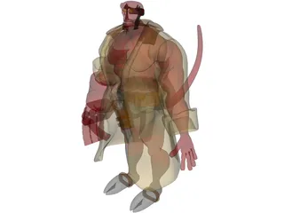 Hellboy 3D Model