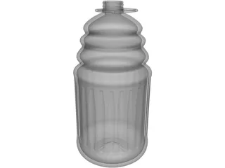 Bottle 128oz 3D Model