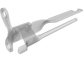 Can Opener 3D Model