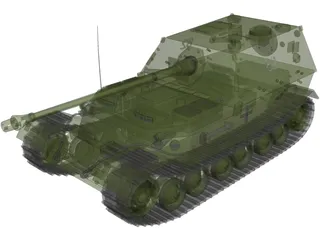 SAU Ferdinand 3D Model