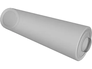 AA Battery 3D Model