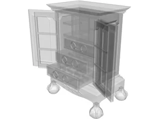 Cabinet of Curiosities 3D Model