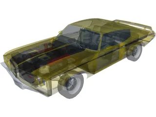 Buick GSX Stage 1 (1970) 3D Model