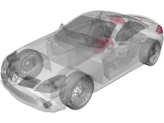 Mercedes-Benz SLK (2004) 3D Model