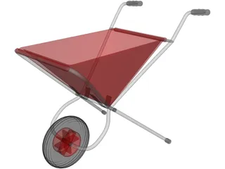 Wheelbarrow 3D Model