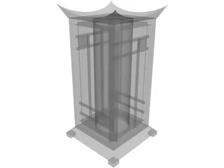 Lamp Oriental 3D Model