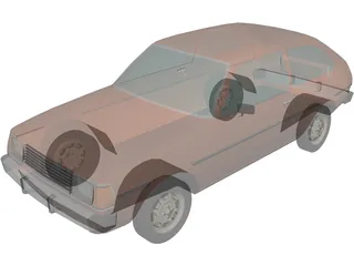 Mazda GLC (1980) 3D Model