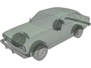 Toyota Corolla (1978) 3D Model