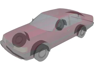 Mazda 929 (1988) 3D Model