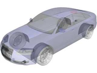 Audi A6 (2004) 3D Model