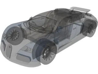 Bugatti Veyron 3D Model