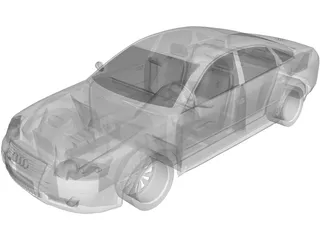 Audi A6 (2004) 3D Model