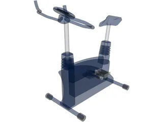 Exercise Bike 3D Model