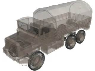 Berliet GBC 3D Model