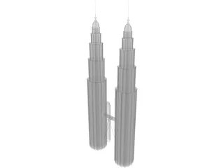 Towers Petronas 3D Model