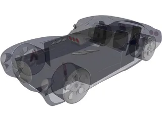 Blade car 3D Model