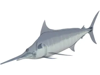 Marlin Blue 3D Model