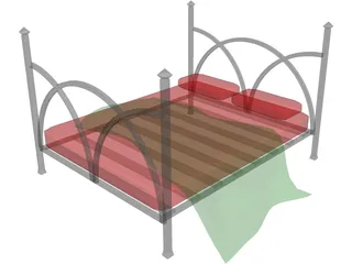 Bed 3D Model