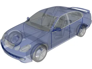 Toyota Aristo 3D Model