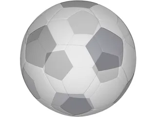 Soccer Ball 3D Model