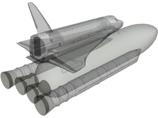 Space Shuttle Buran [+Energia] 3D Model
