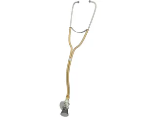 Stethoscope 3D Model