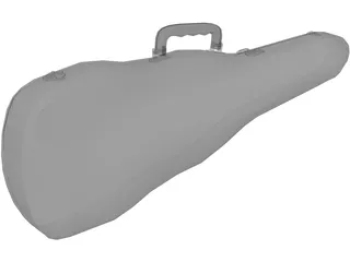 Violin Case 3D Model