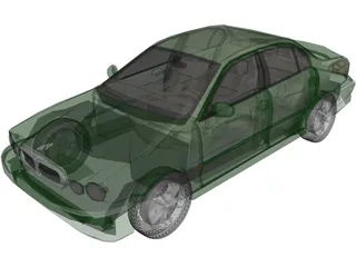 Jaguar X Type (2003) 3D Model