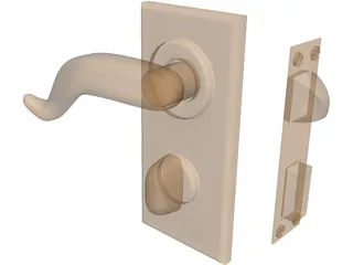 Door Knob 3D Model