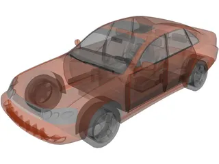 Saturn ls (2003) 3D Model